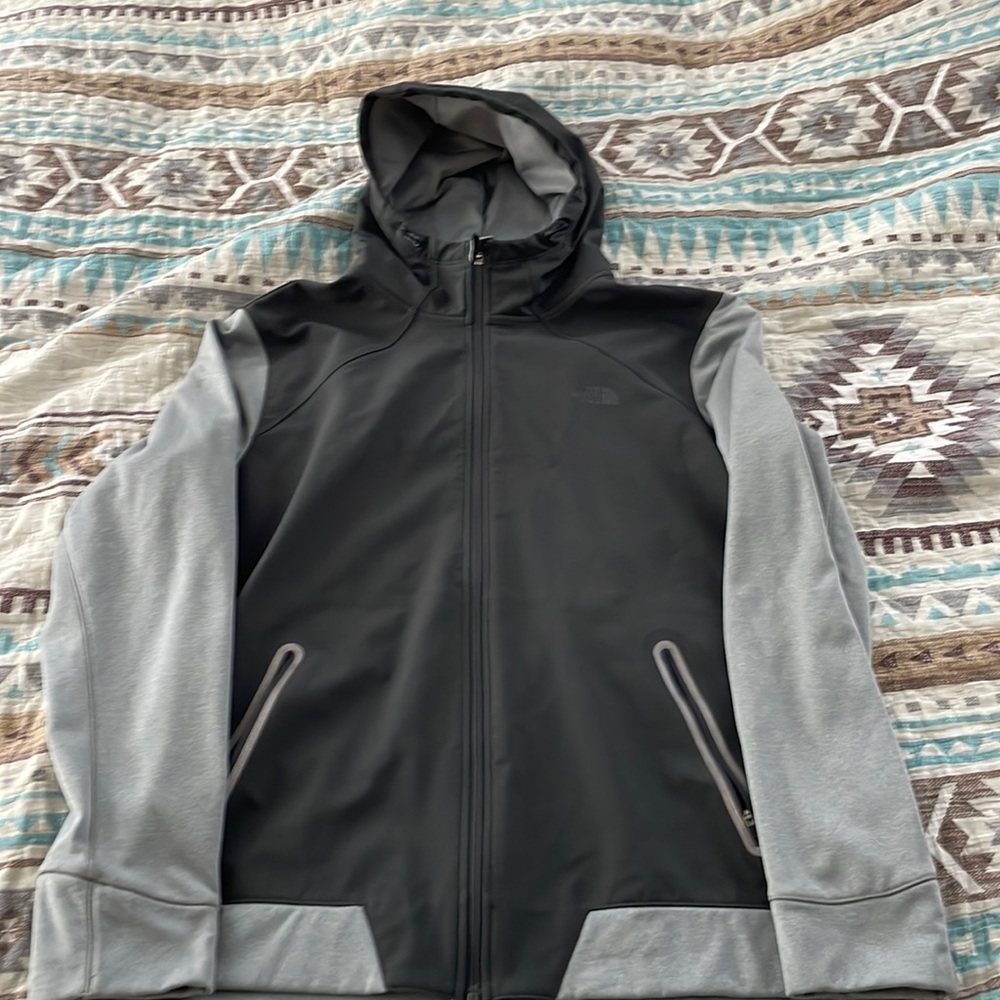 The North Face full zip hoodie. XL